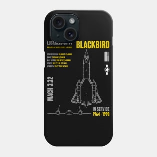 Lockheed SR-71 Blackbird Phone Case