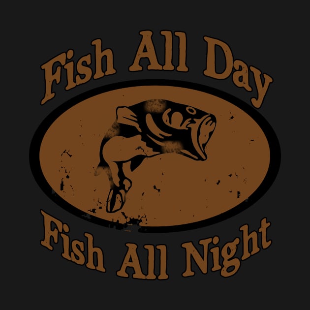 Fish All  Day by MonarchGraphics