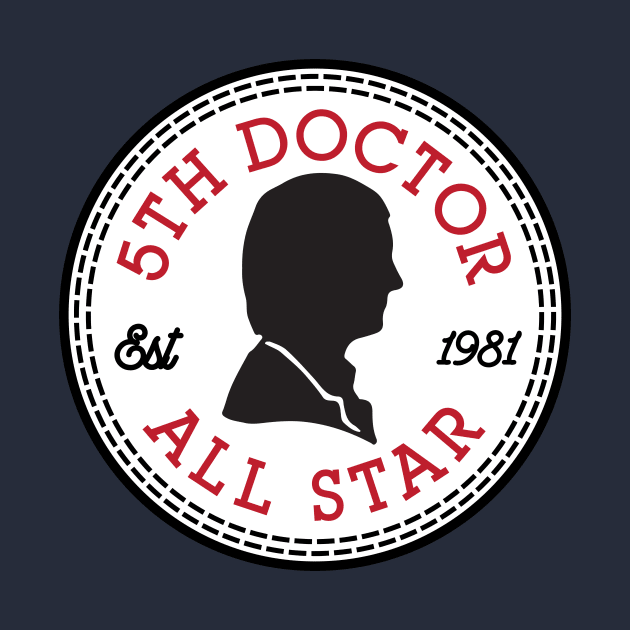 Converse All Star Fifth Doctor Who by Rebus28