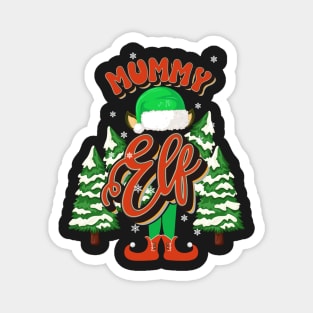 MUMMY ELF CHRISTMAS Magnet