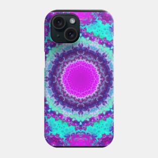 Purple Sun Mandala Phone Case