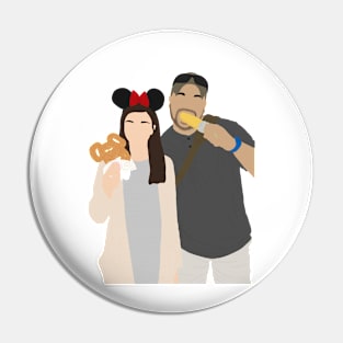 Kevin & Haley! Sticker Pin