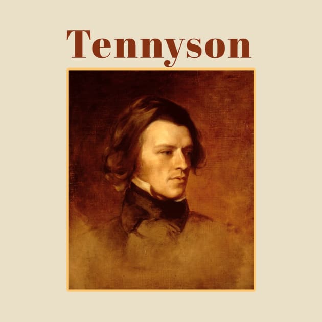 Lord Alfred Tennyson Classic Literature by Pine and Dune Boutique