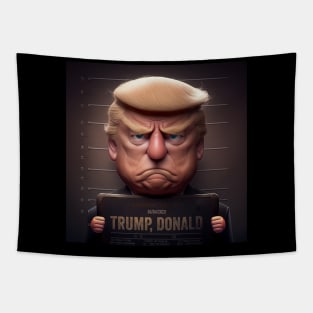 Donald Trump Mugshot Tapestry