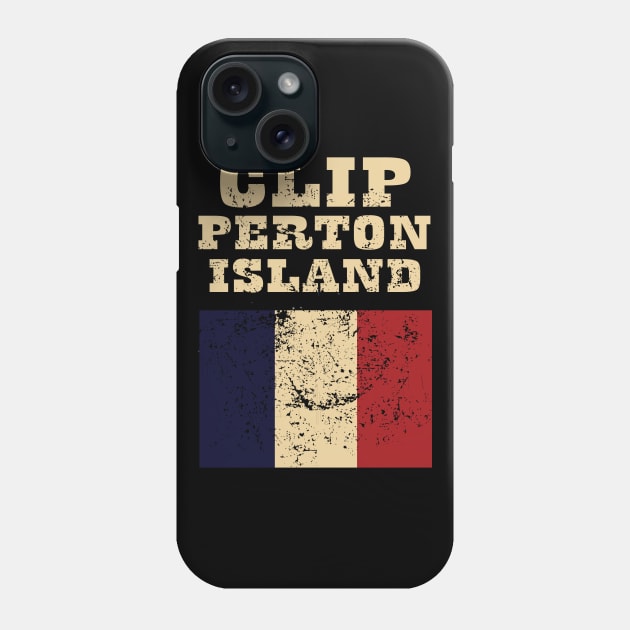 Flag of Clipperton Island Phone Case by KewaleeTee