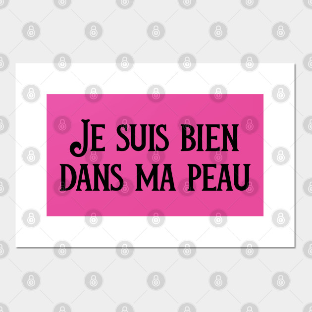 Body Positive French Quote Paris France Self Love French Gifts Posters And Art Prints Teepublic