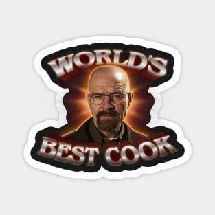 World's Best Cook Walter White Breaking Bad Design Magnet