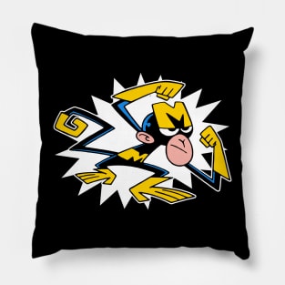 Dexters Laboratory - Dial M for Monkey (4 dark tees) Pillow