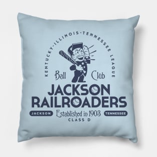 Jackson Railroaders Pillow