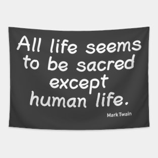 All Life Seems to be Sacred Tapestry