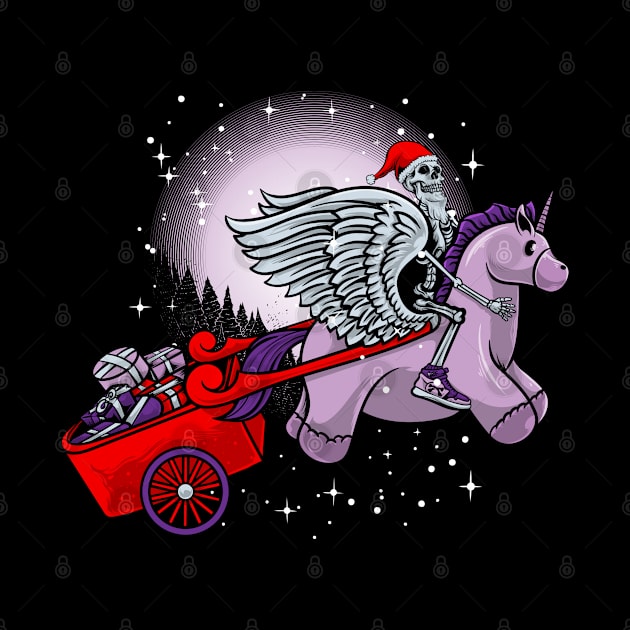 santa claus riding a pony by Wagum Std