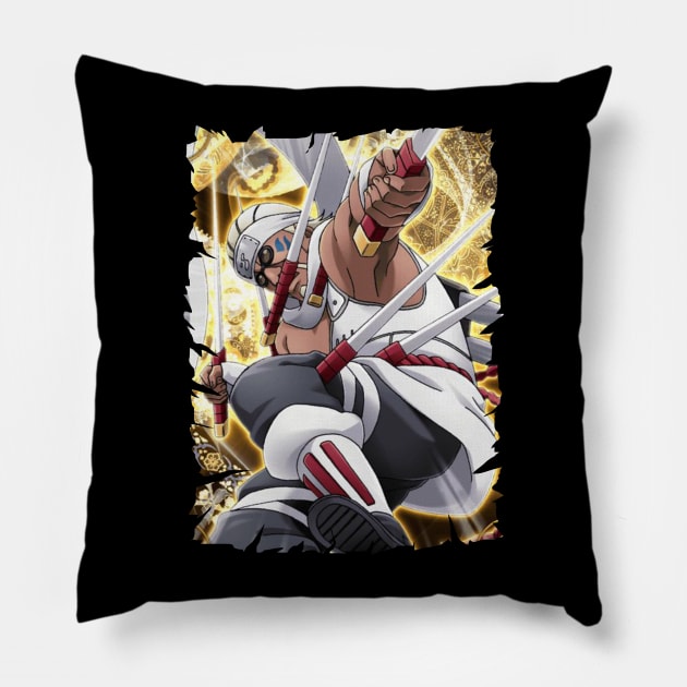 KILLER BEEE OCTOPUS ANIME MERCHANDISE Pillow by julii.draws