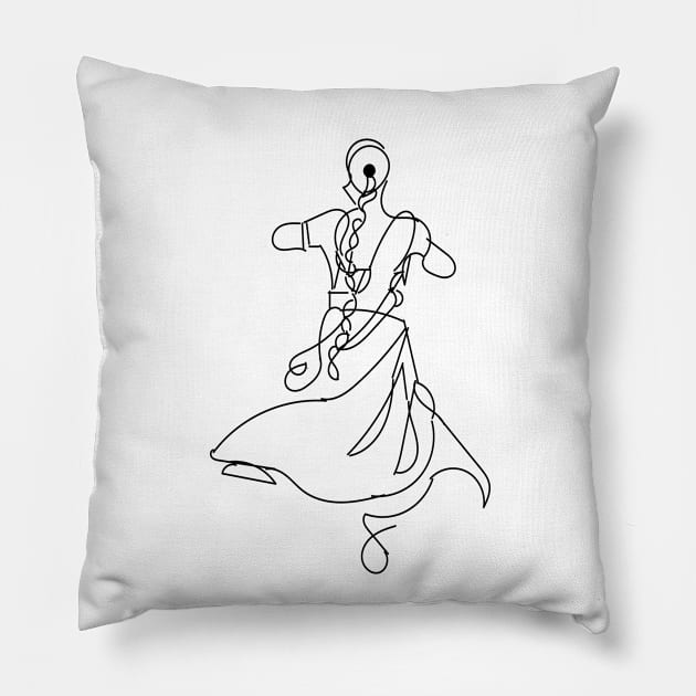 DANCE DAY Pillow by FlorenceFashionstyle