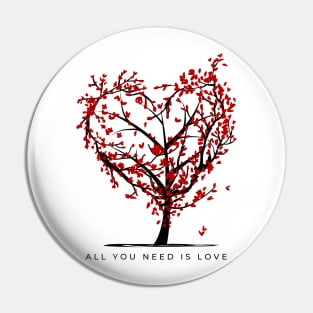 The Power of Love: All You Need Is Love Pin