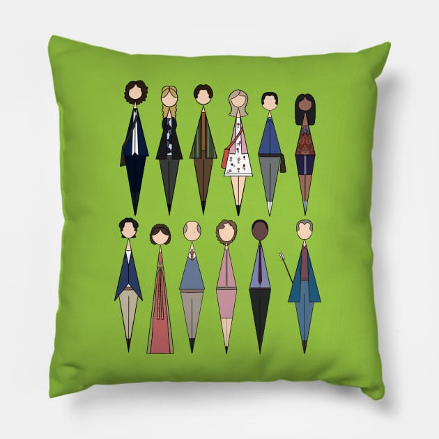 10 Things I Hate About You Pillow by Faceless Favorites 