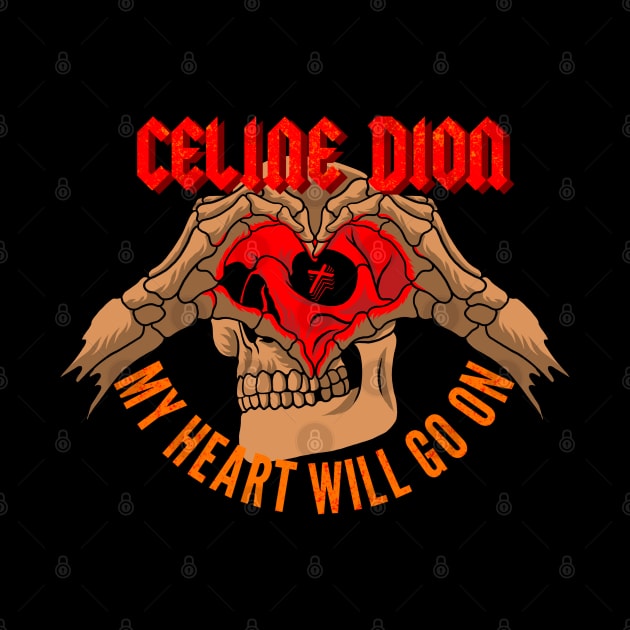 Skull love celine dion by terror machine std