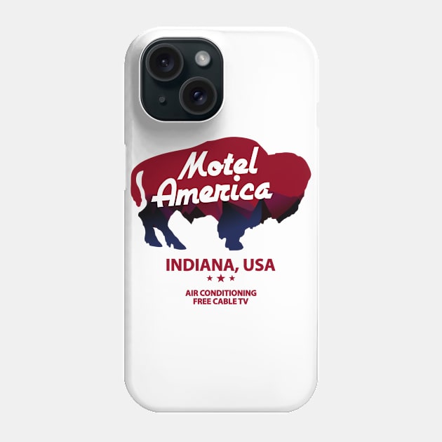 Motel America Phone Case by PoppedCultureTees