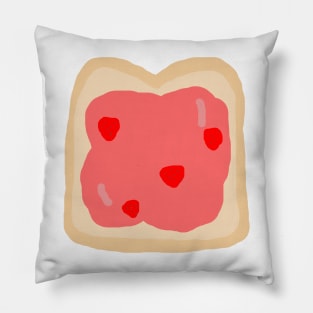 Strawberry Jam Toast Pillow