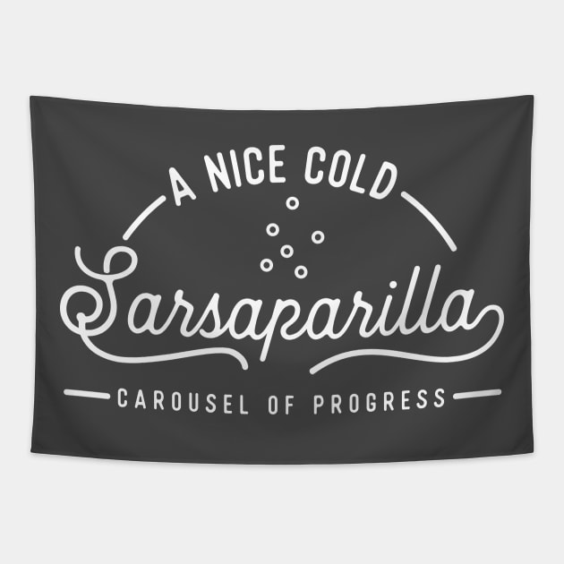 Carousel Of Progress Sarsaparilla shirt Tapestry by stuffsarahmakes