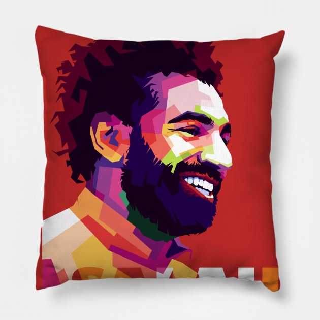 Mohamed salah Pillow by Danwpap2