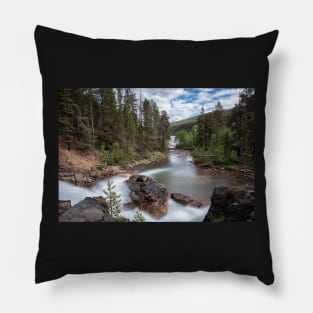 Roaring Ravadas Falls Pillow