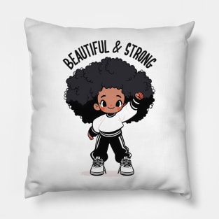 Beautiful and Strong Girl! Pillow