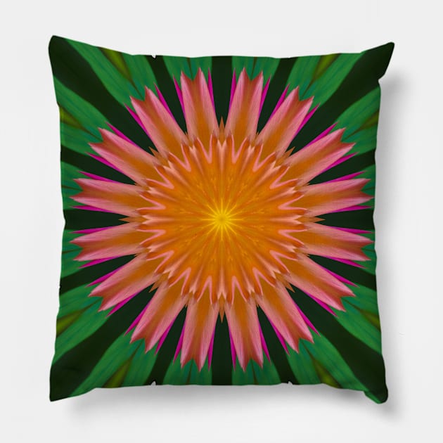 mandalas, mandala-design, mandala-art, geometric, abstract, mandala and spirituality, colorful, rainbow, mandala pattern, mandala flower patterns, Buddhism, Buddha, yoga, spirituality, Pillow by Lin Watchorn 