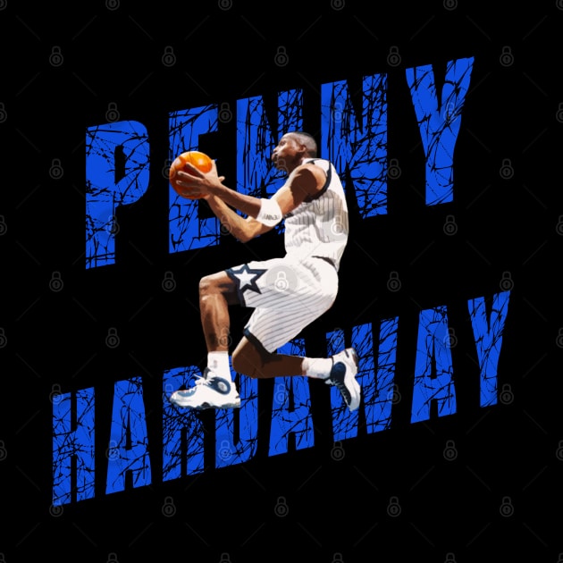 Penny Hardaway by Buff Geeks Art