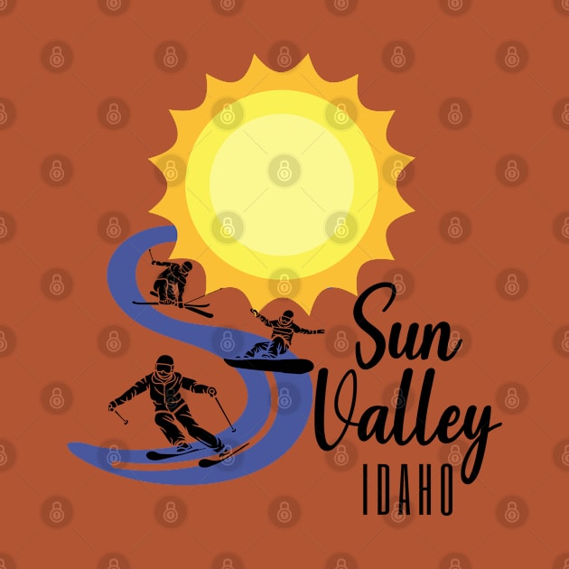 Sun Valley, Idaho USA. Gift Ideas For The Ski Enthusiast. by Papilio Art