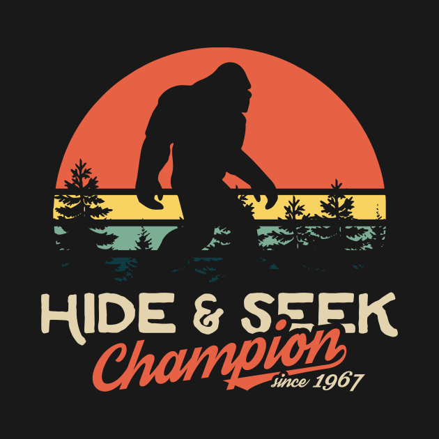 Xeire Hide and Seek Champion since 1967 Bigfoot by Xeire