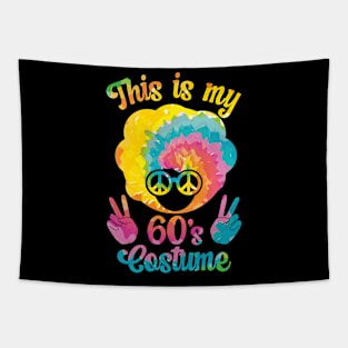 This Is My 60s Costume, 60s Outfit For Women & 1960s Tie Dye Tapestry