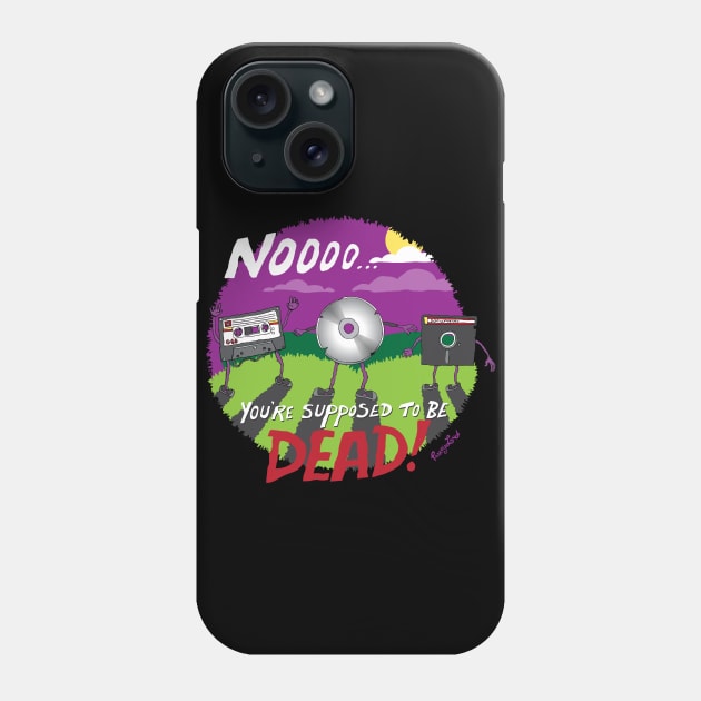 Undead Media Phone Case by Eat, Geek + Be Merry