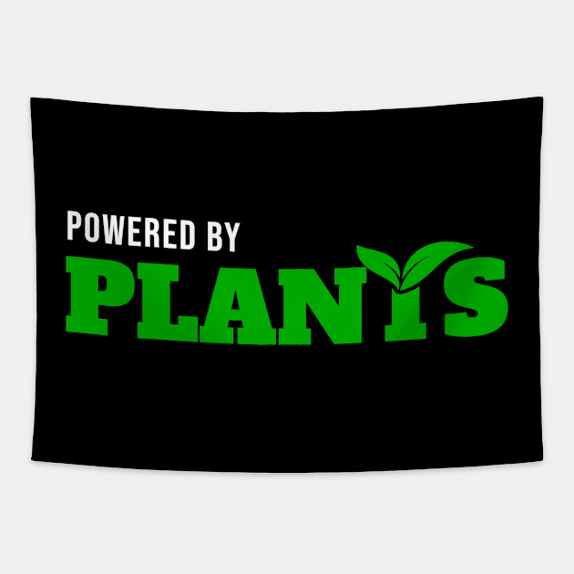 Powered by Plants Tapestry by dentikanys