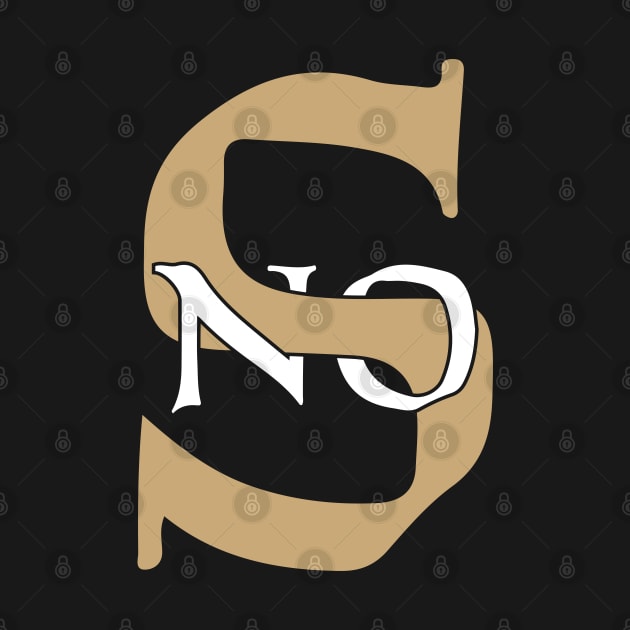 New Orleans Saints NOS by The Side Porch LLC