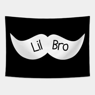 Lil Bro Mustache Tapestry