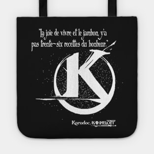 The joy of living and ham, there are not thirty-six recipes for happiness! Tote