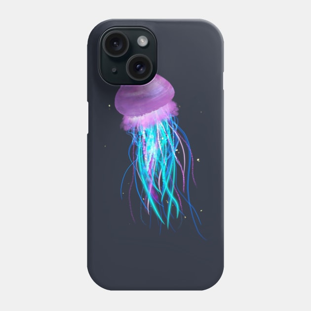 Luminous Jelly Phone Case by SlowOctopus