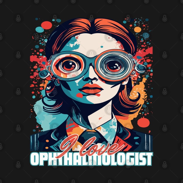 I love ophthalmologist woman. by Brafdesign