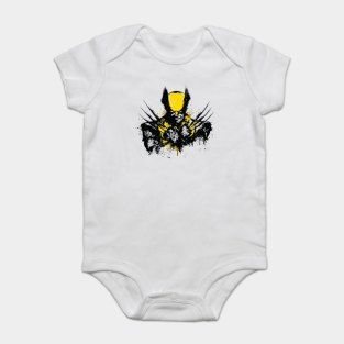 wolverine baby onesie