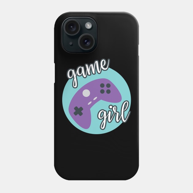 Game Girl Phone Case by Craftee Designs