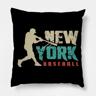 New York Baseball Pillow