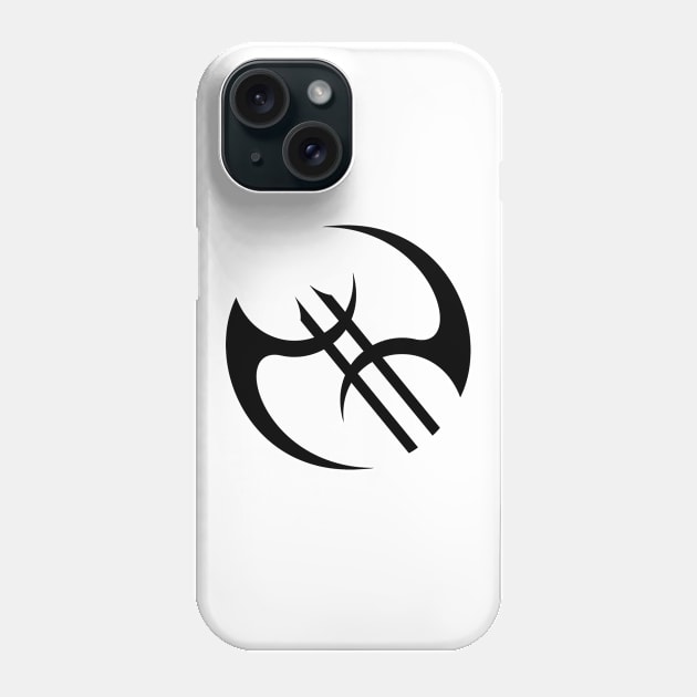 XX Chromosomes Lesbian Labrys and Feminist Symbol Phone Case by SapphicReality