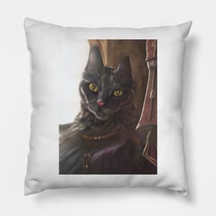 Mystic Mage cat: Nova Pillow