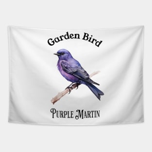 Garden Bird Purple Martin Tapestry