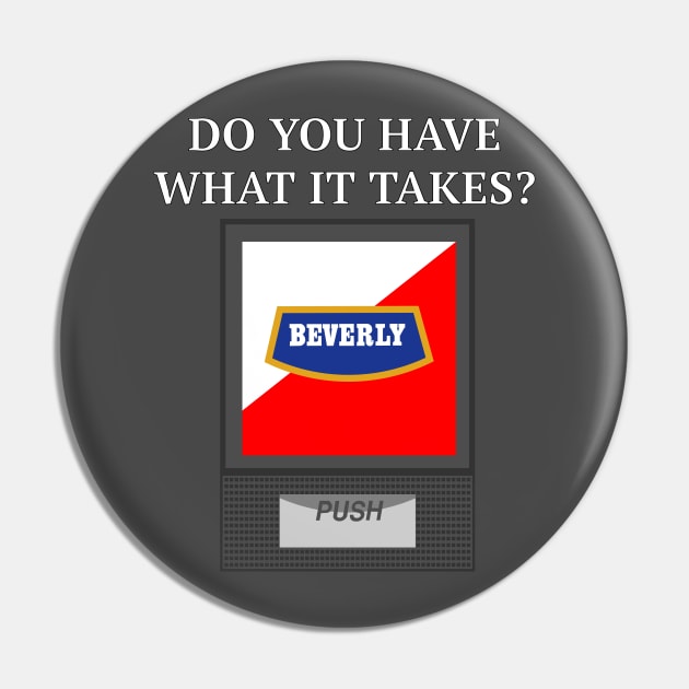 Do You Have What it Takes to Drink Beverly? Pin by Tomorrowland Arcade