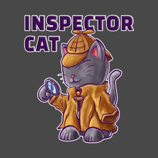 Inspector cat T-Shirt