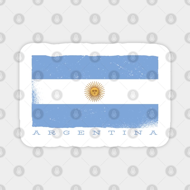 Argentina flag Magnet by LR_Collections