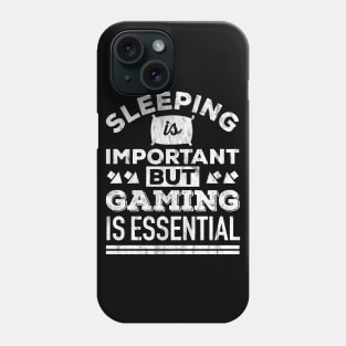 Funny Gaming essential gamer Gift Distressed Phone Case