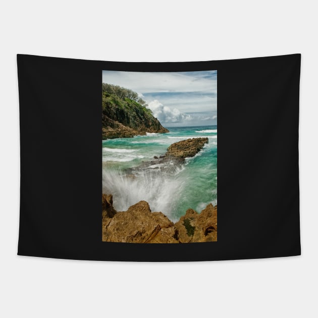 Splish Splash Tapestry by krepsher