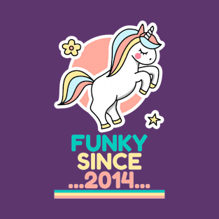 2014 Unicorn Birthday Gift T-Shirt